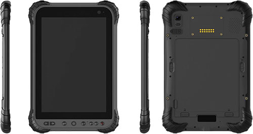 robustes-Industrie-Tablet-Durios-F80A-alle-Ansichten