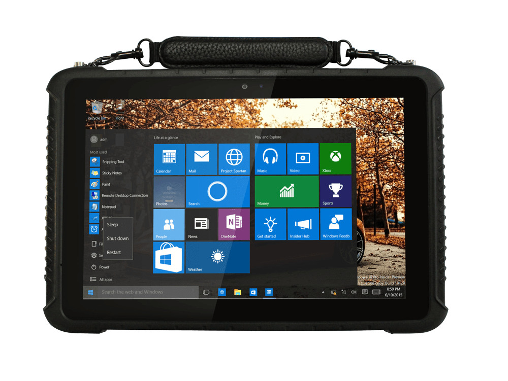 ruggedized-tablet-durios-q10-front-tragegriff